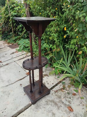 Art Nouveau Wooden Flower Stand or Table-CAQ-999104