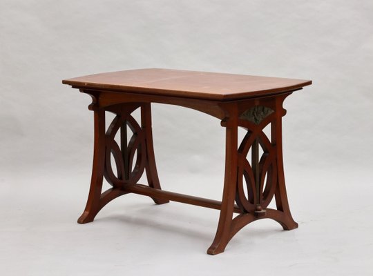 Art Nouveau Wooden Table-WMV-1127767