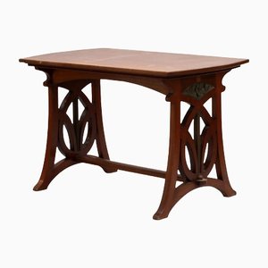 Art Nouveau Wooden Table-WMV-1127767