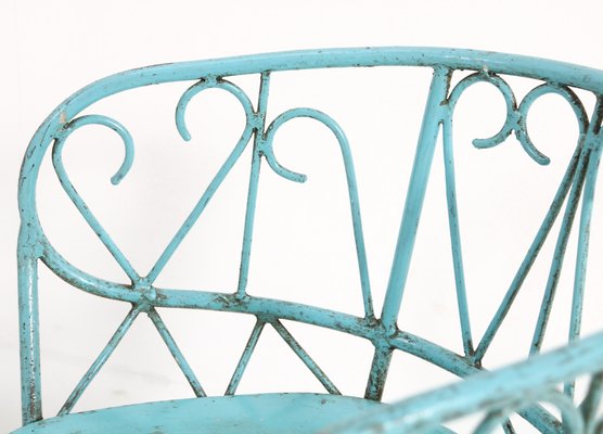 Art Nouveau Wrought Iron Childrens Armchair, France, 1900s-MY-1320199