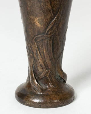 Art Noveau Bronze Vase by Gerda Backlund, 1890s-NL-1791238