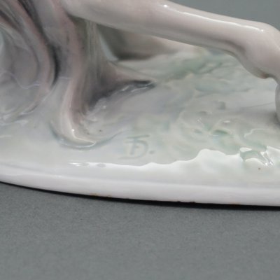 Art Porcelain 7654 Horse by Fritz Diller for Metzler & Orloff, 1930s-RST-1231175