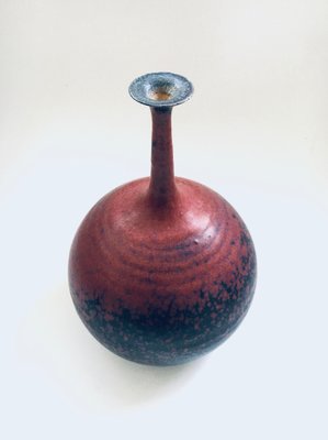 Art Pottery Studio Spout Vase by Gubbels Helden, the Netherlands, 1970s-RQV-1807731