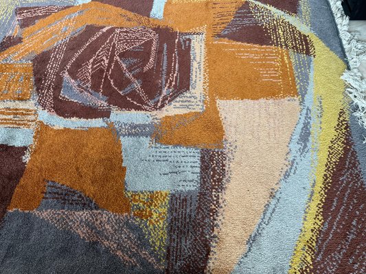 Art Wool Rug in style of Kybal, 1960s-TZ-1431444