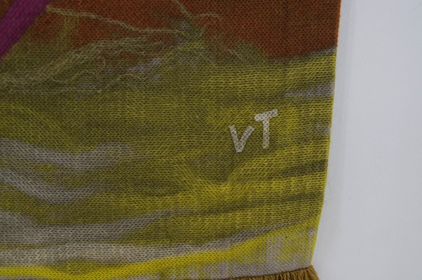 Art Wool Tapestry Tropical Summer by Věra Tošenovská, 1974-TZ-1300368