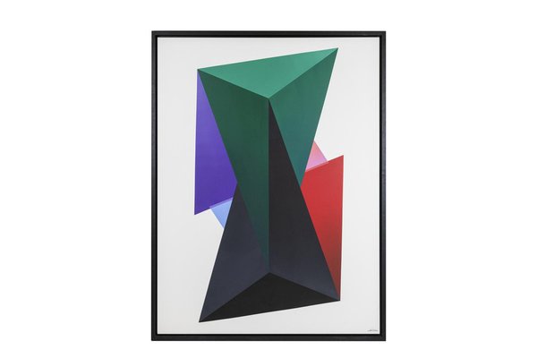 Arthur Dorval, Geometric Painting, Oil on Canvas-CEJ-1065978