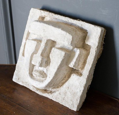 Artist's Studio Cube Face Plaster Sculpture, 1950-QKG-1817300