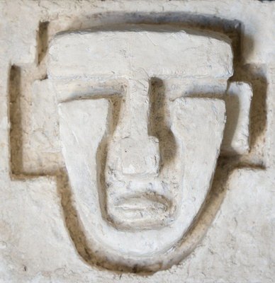 Artist's Studio Cube Face Plaster Sculpture, 1950-QKG-1817300