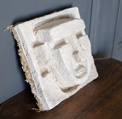 Artist's Studio Cube Face Plaster Sculpture, 1950-QKG-1817300