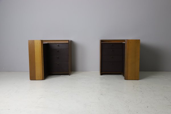 Artona Nightstands by Afra & Tobia Scarpa, 1970s, Set of 2-DXL-1781089