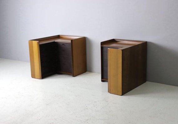 Artona Nightstands by Afra & Tobia Scarpa, 1970s, Set of 2-DXL-1781089