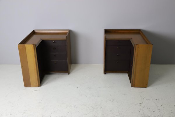 Artona Nightstands by Afra & Tobia Scarpa, 1970s, Set of 2-DXL-1781089