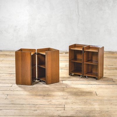 Artona Series Bedside Tables by Tobia & Afra Scarpa for Maxalto, 1975, Set of 2-FWM-1716334