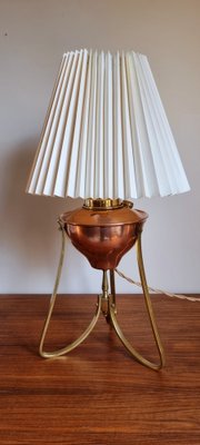 Arts and Craft Converted Oil Table Lamp, 1900s-LDW-1705720