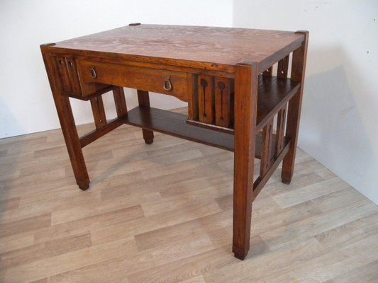 Arts & Craft Art Deco Desk, USA, 1900s-FEO-1781302