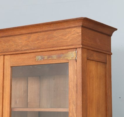 Arts & Crafts Art Nouveau Oak Bookcase, 1900s-MY-1804490