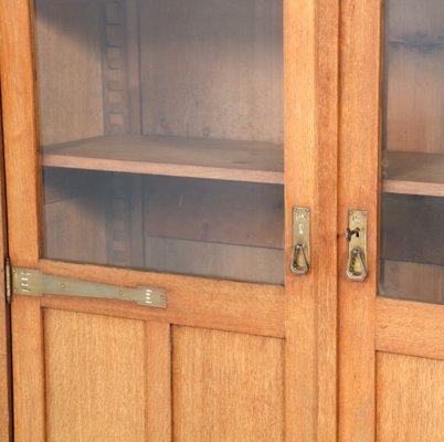 Arts & Crafts Art Nouveau Oak Bookcase, 1900s-MY-1804490