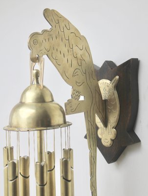 Arts & Crafts Chime Tubular Bells & Brass Wall-Mounted Dinner Gong-MJY-1148723