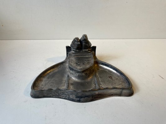 Arts & Crafts Inkwell in Pewter from Kayserzinn, 1910s-LCR-1444823