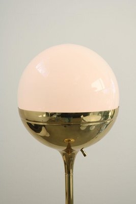 Arts & Crafts Stall Lamp in Brass from Vereinigte Werkstätten, Munich, 1960s-FJP-1798548