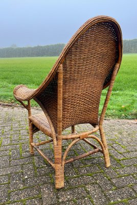 Arts & Crafts Wicker & Rattan Armchair from Dryad and Co, UK, 1920s-WZZ-1759480