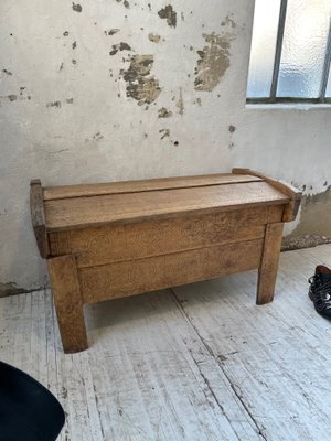 Arts & Crafts Wood Trunk, 1900s-LCU-1251582