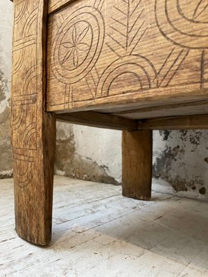 Arts & Crafts Wood Trunk, 1900s-LCU-1251582