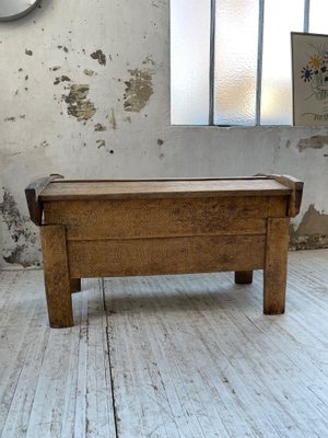 Arts & Crafts Wood Trunk, 1900s-LCU-1251582