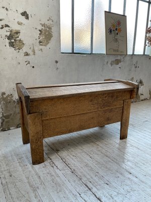 Arts & Crafts Wood Trunk, 1900s-LCU-1251582