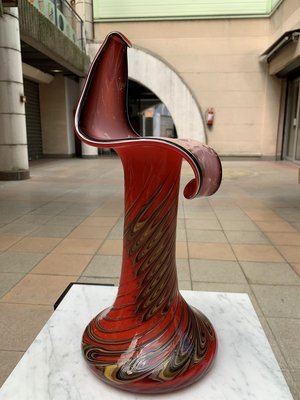 Arum Murano Glass Vase, 1950-RJQ-967217