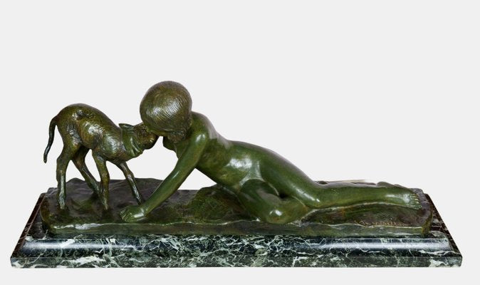 Ary Bitter, Girl with Kid, 1930, Bronze-TPH-2035968