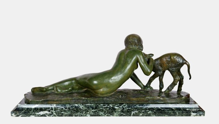 Ary Bitter, Girl with Kid, 1930, Bronze-TPH-2035968