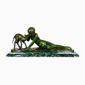 Ary Bitter, Girl with Kid, 1930, Bronze-TPH-2035968