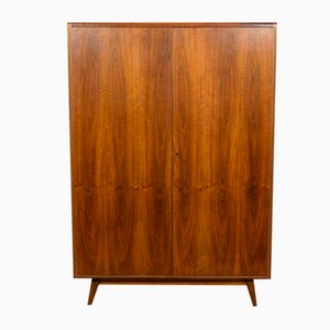 Ash and Walnut Wardrobe by Bohumil Landsman for Jitona, 1960s-NIT-2033692