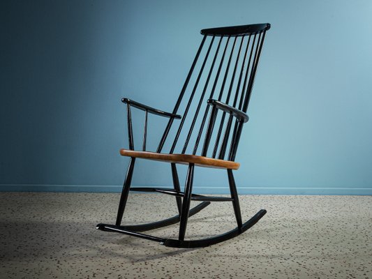 Ash Rocking Chair, 1950s-GPP-1422862