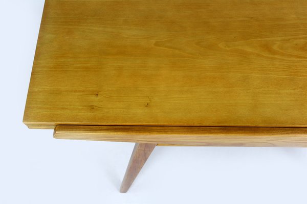 Ash Veneered Extendable Dining Table, 1960s-WVS-1813688