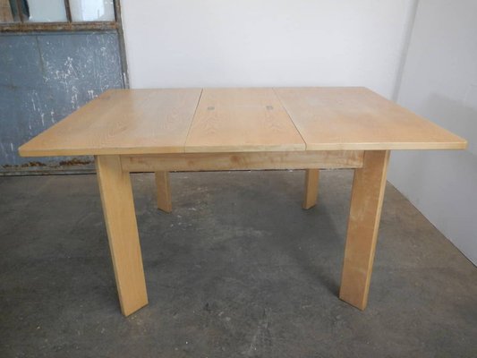 Ash Wood Table, 1970s-WWQ-968107