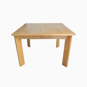 Ash Wood Table, 1970s-WWQ-968107