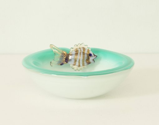 Ashtray in Murano Art Glass by Alfredo Barbini, 1950s-UB-1785144