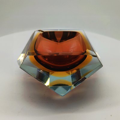 Ashtray in Murano Glass attributed to Flavio Poli for Seguso, Italy, 1960s-YHS-2026886