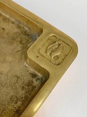 Ashtray or Bowl in Solid Brass, Italy, 1960s-JDR-1126252