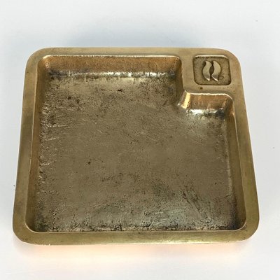 Ashtray or Bowl in Solid Brass, Italy, 1960s-JDR-1126252