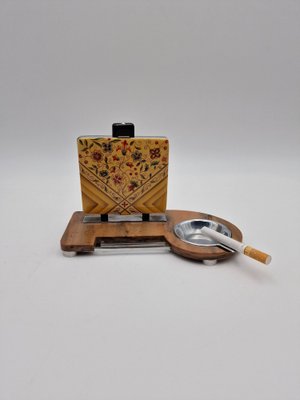 Ashtray with Cigarette Case, 1950s-RKF-1747286