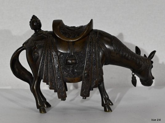 Asian Style Bronze Horse, Early 1900s-RVK-1422631