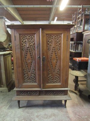 Asian Teak Wardrobe-CDG-1063780