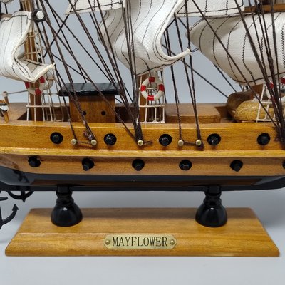 Astonishing Mayflower Model Ship, England, 1970s-QGR-2033741