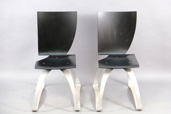 Asymetrical Chairs from Wilde + Spieth, Set of 2-CIP-827563