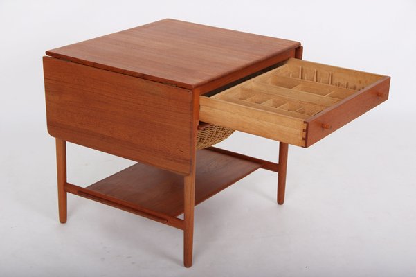 AT33 Sewing Table by Hans J. Wegner for Andreas Tuck, Denmark-DQ-974787