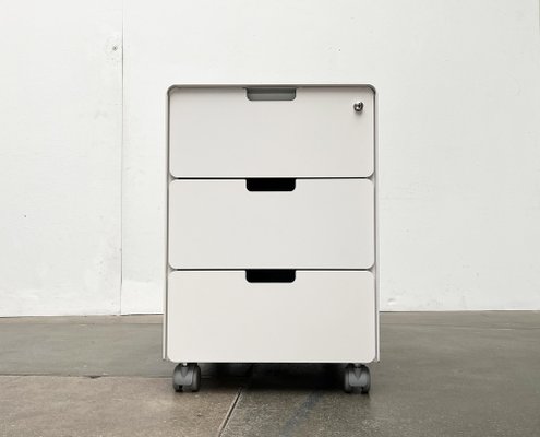 ATM Series Metal Office Trolley Container by Jasper Morrison for Vitra-UAH-1731626