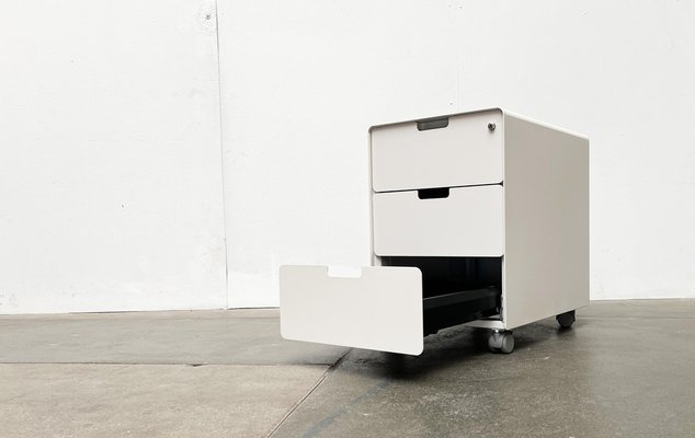 ATM Series Metal Office Trolley Container by Jasper Morrison for Vitra-UAH-1731626